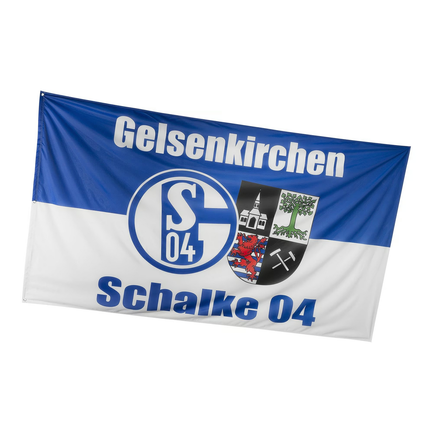 Hissfahne GE-Schalke 150x250 cm