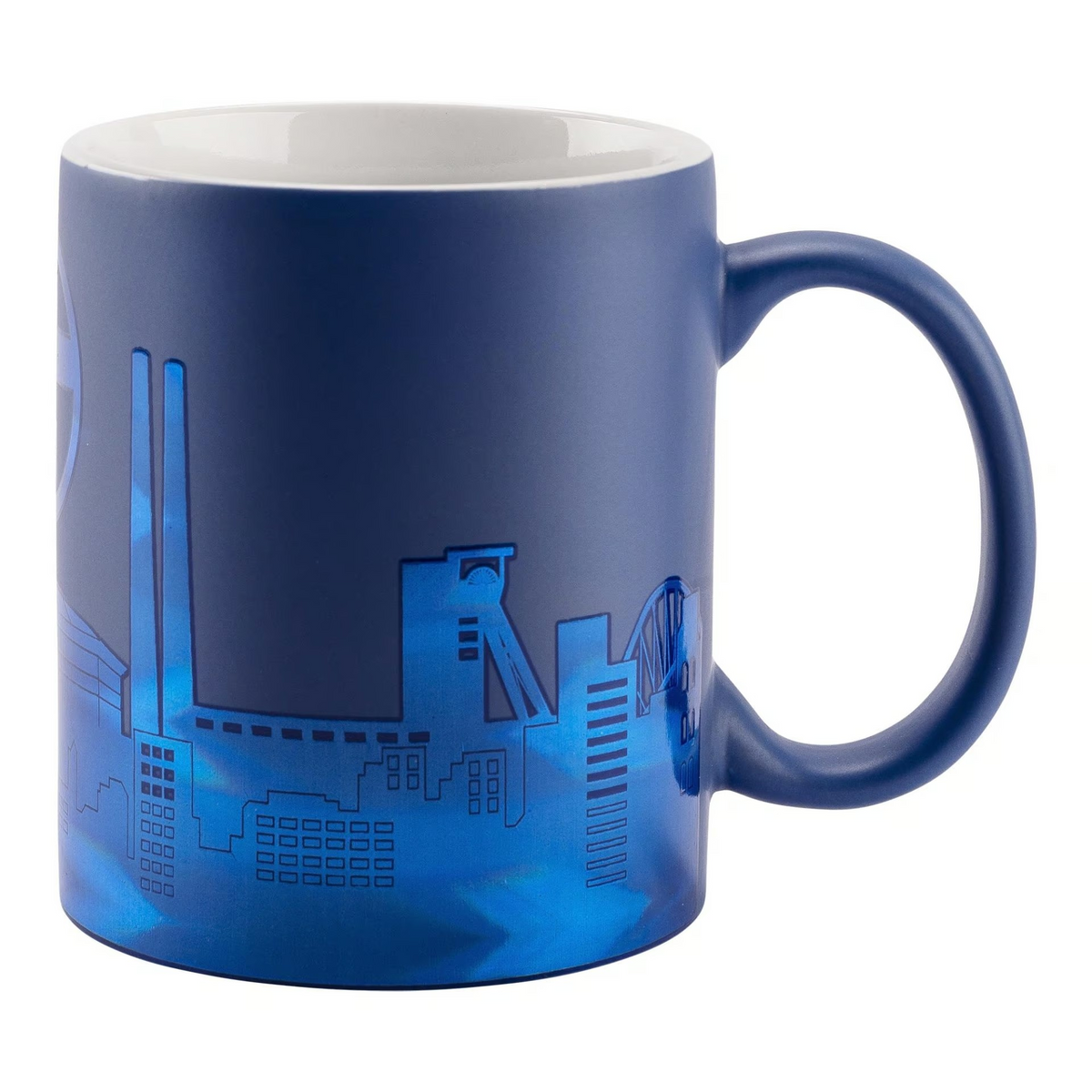 Kaffeebecher Skyline Ton-in-Ton