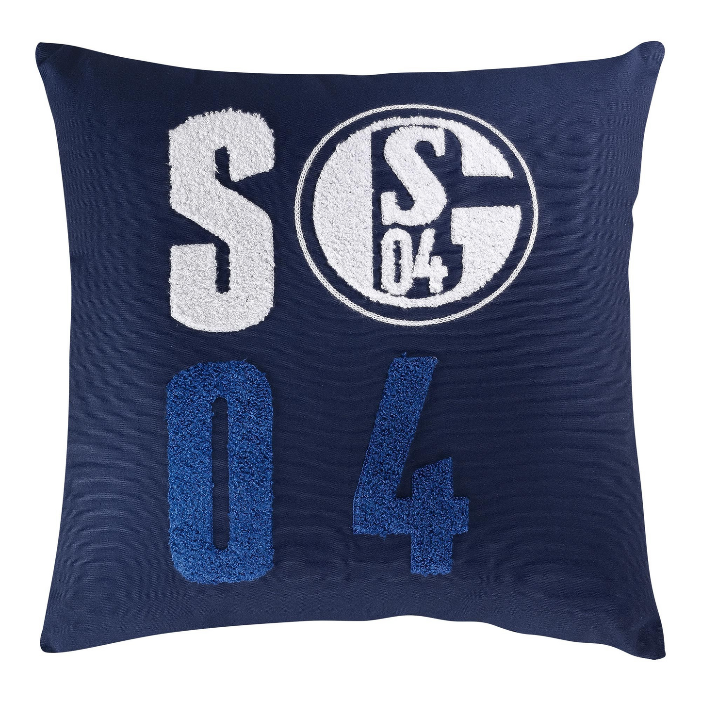 Kissen Buchstaben blau