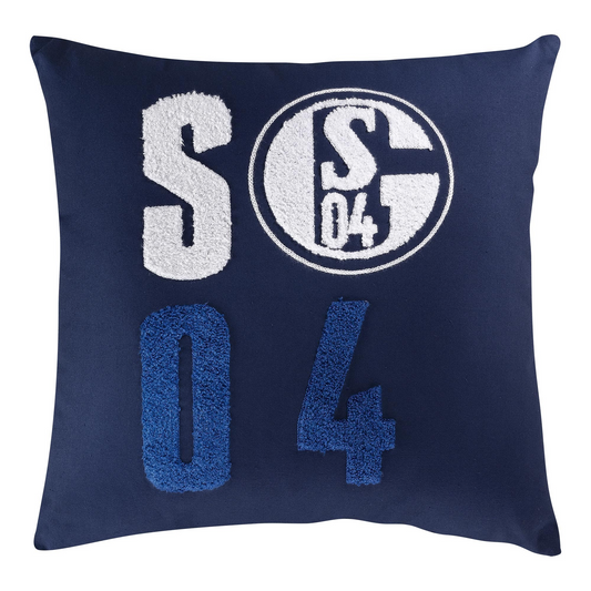 Kissen Buchstaben blau
