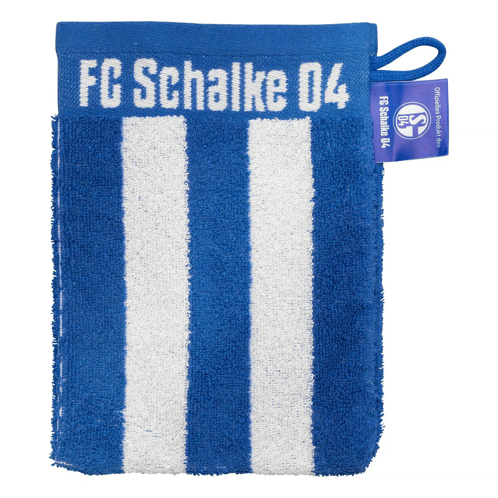 Waschhandschuh Blockstreifen
