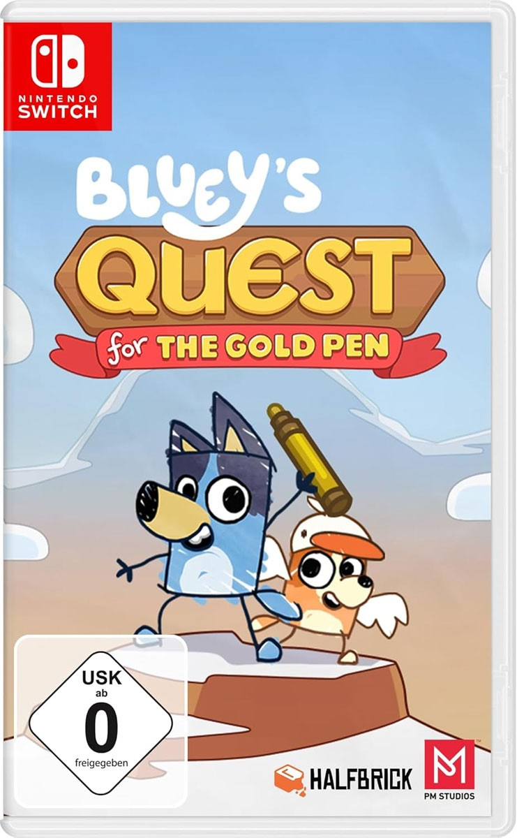 Blueys Quest for the gold Pen Switch