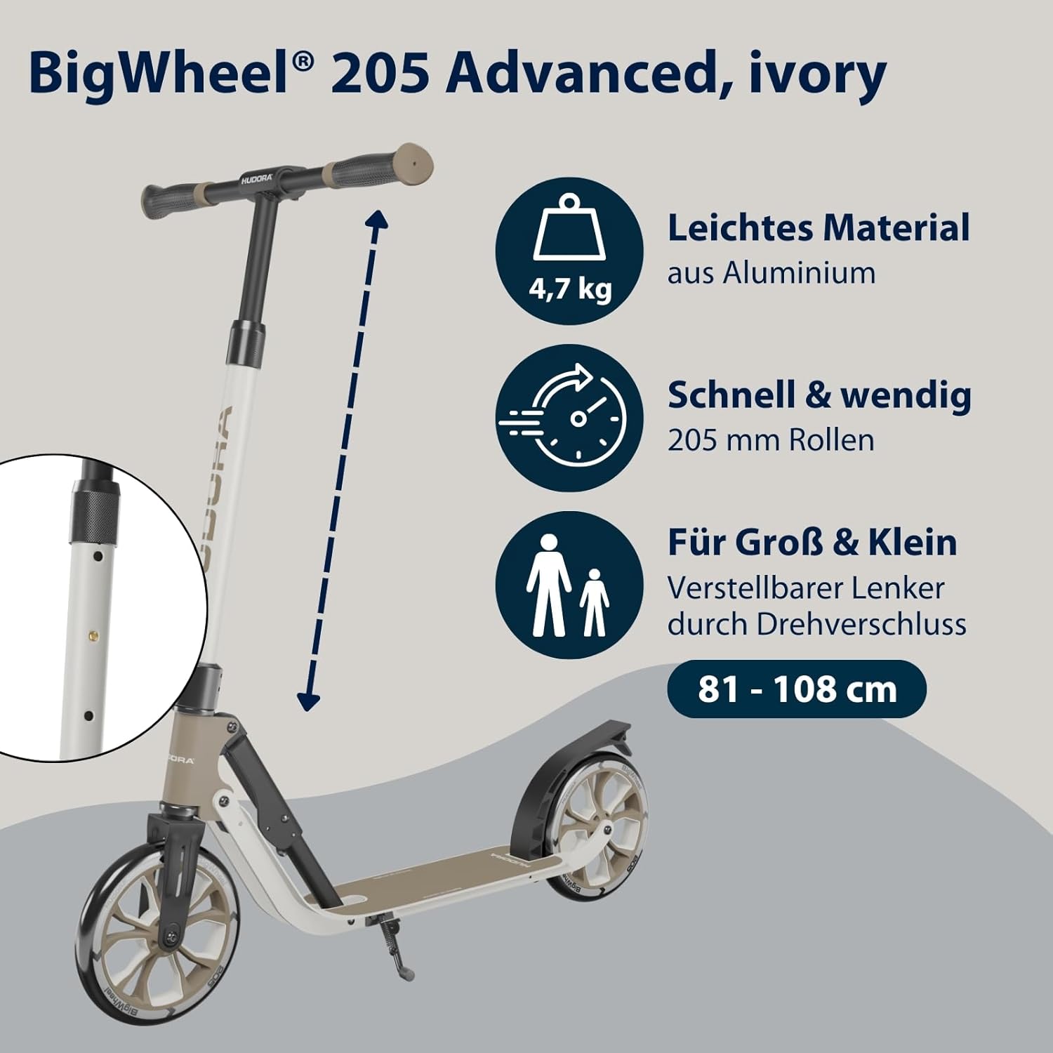 Big Wheel 205 Advanced ivory