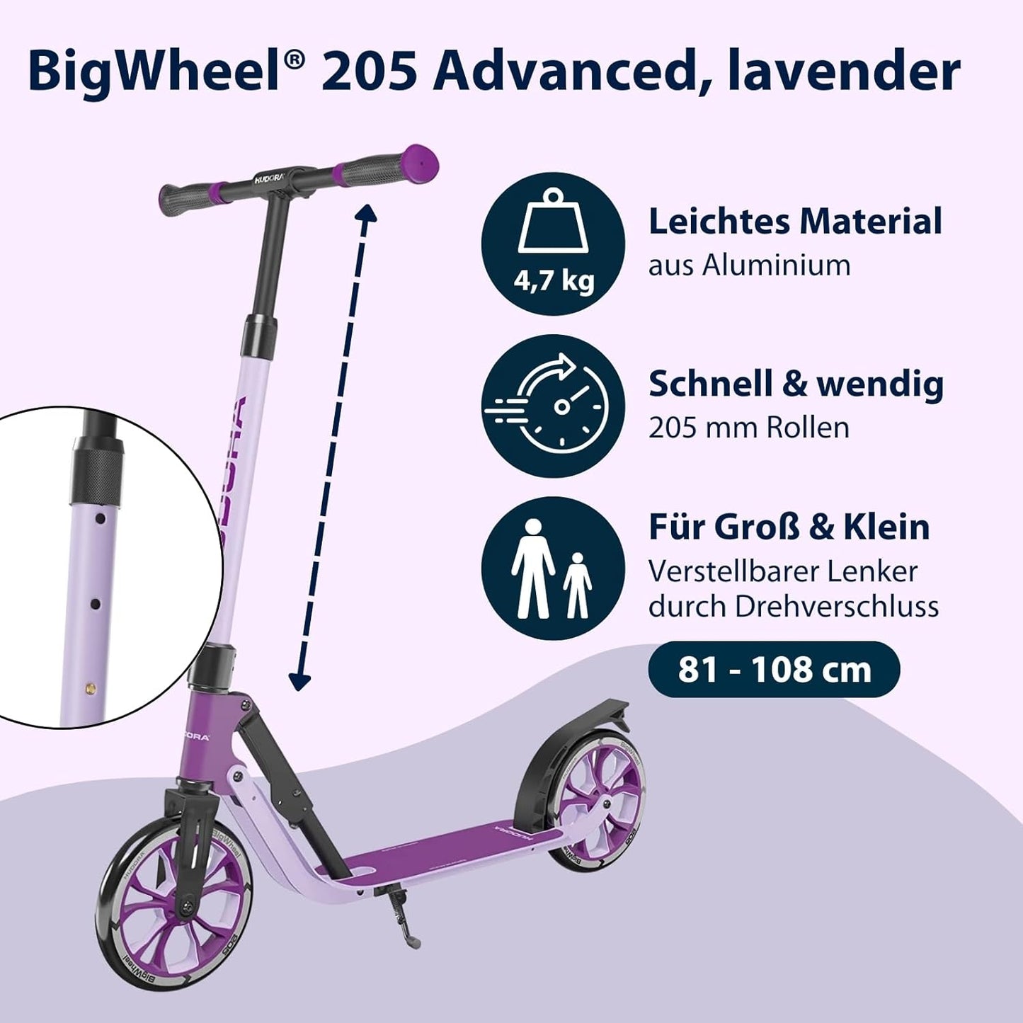 Big Wheel 205 Advanced Lavender