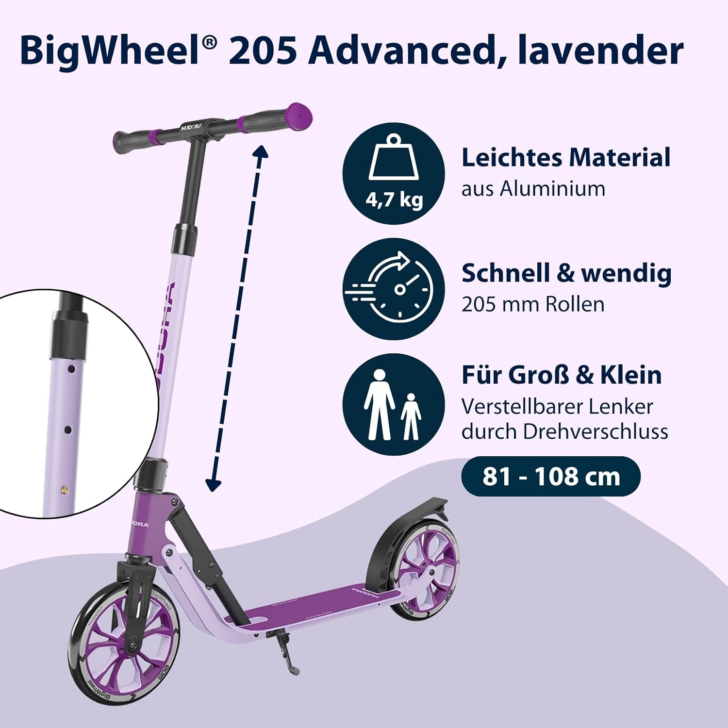 Big Wheel 205 Advanced Lavender