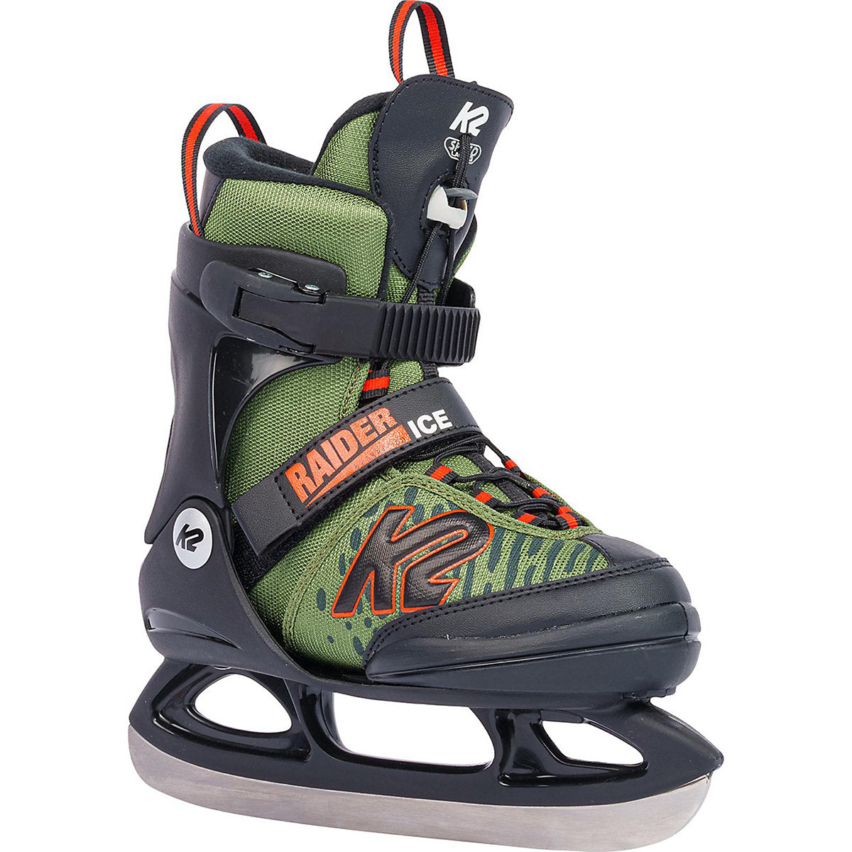 Schlittschuhe RAIDER ICE,GREEN, ORANGE