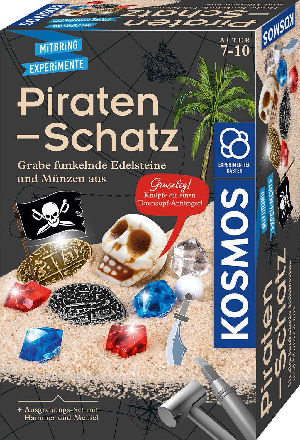 Piraten Schatz schwarz
