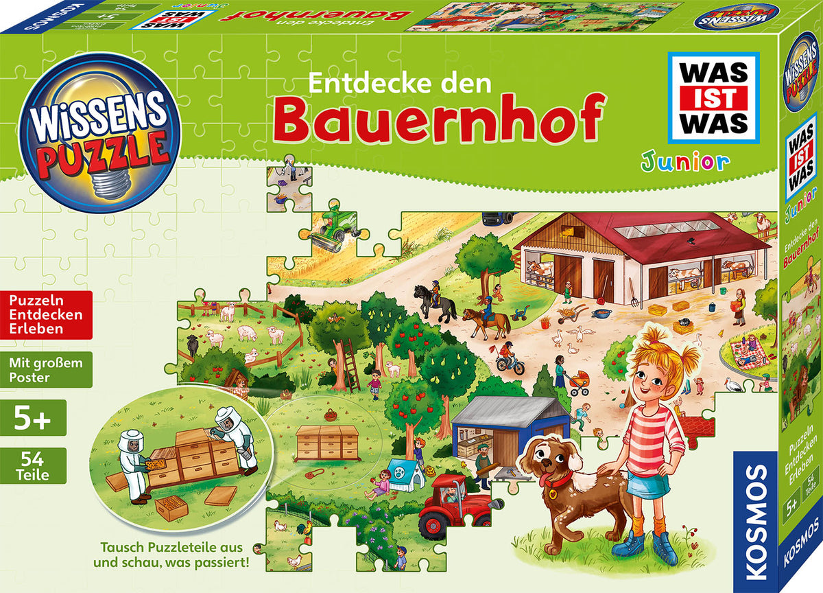 Puzzle WAS IST WAS Jun. Bauernhof