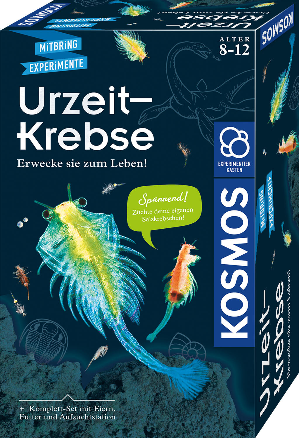 Urzeit-Krebse schwarz