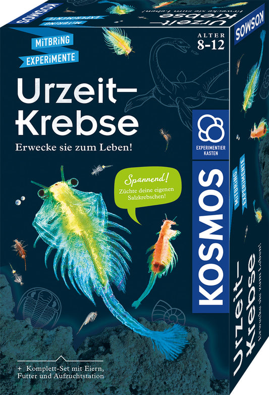 Urzeit-Krebse schwarz