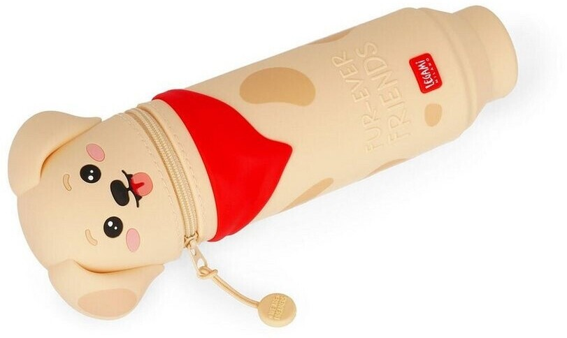 Golden 2in1 Silicone Pencil Case
