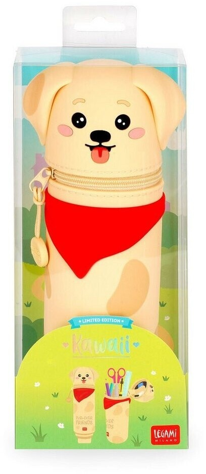 Golden 2in1 Silicone Pencil Case
