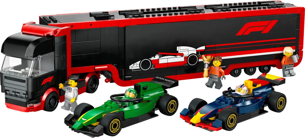City F1 Transporter mit RB20 & AMR24