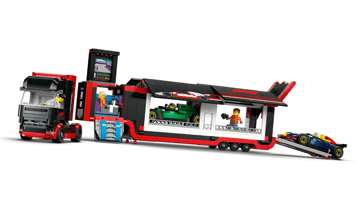 City F1 Transporter mit RB20 & AMR24