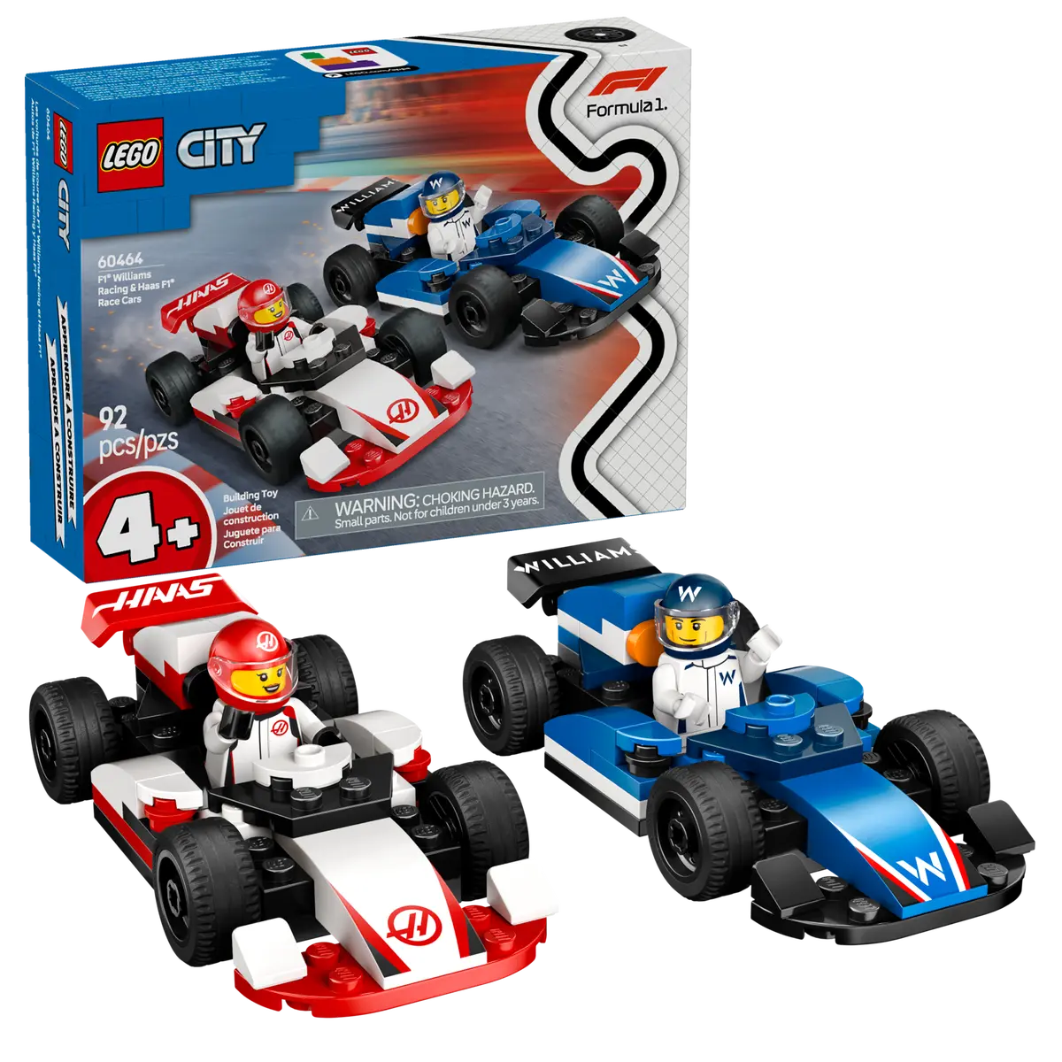 City F1 Williams Racing und Haas Auto