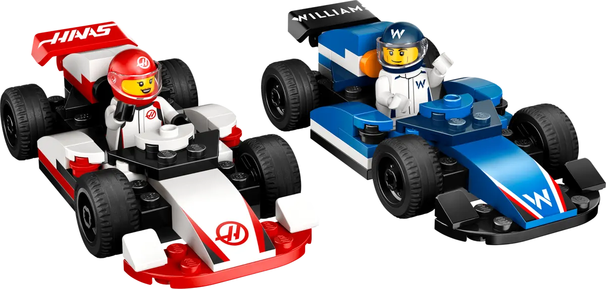 City F1 Williams Racing und Haas Auto