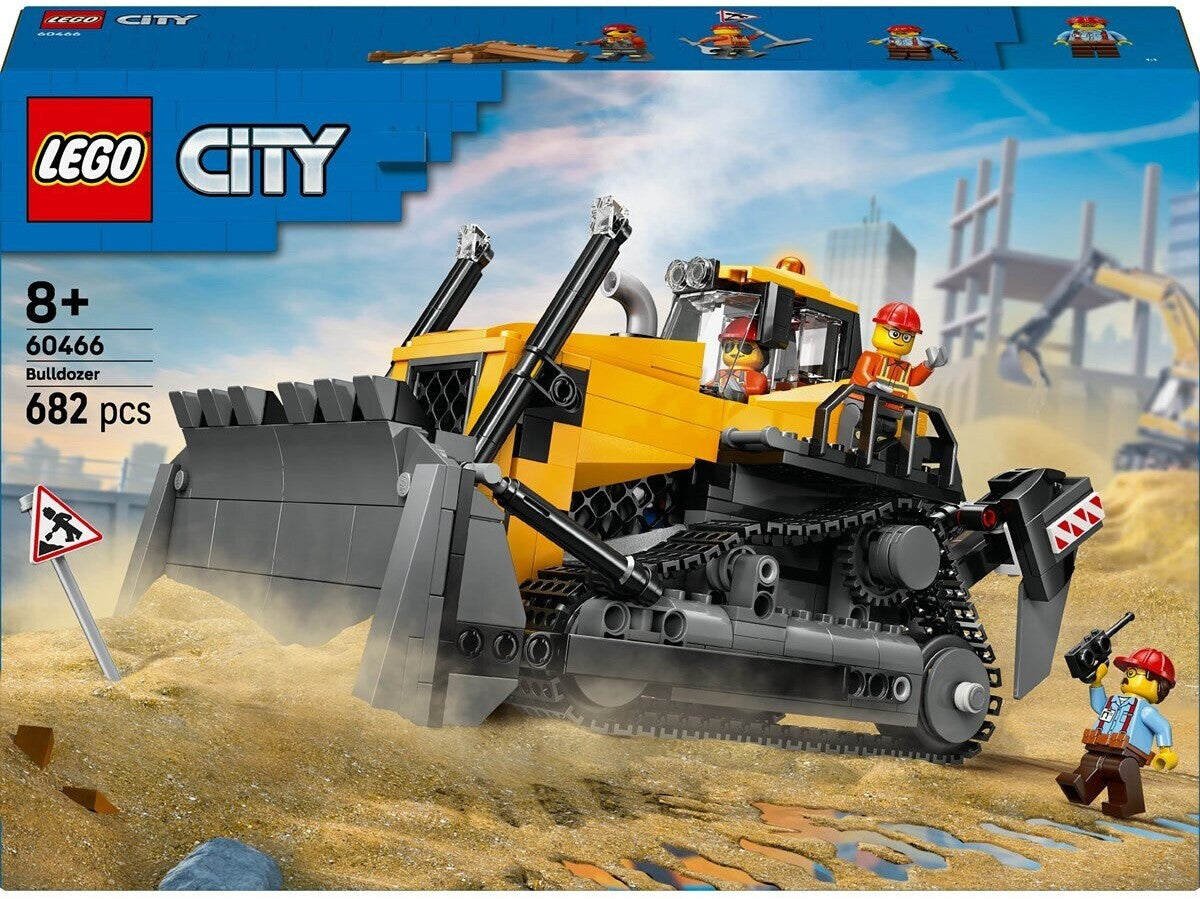 City Gelber Bulldozer