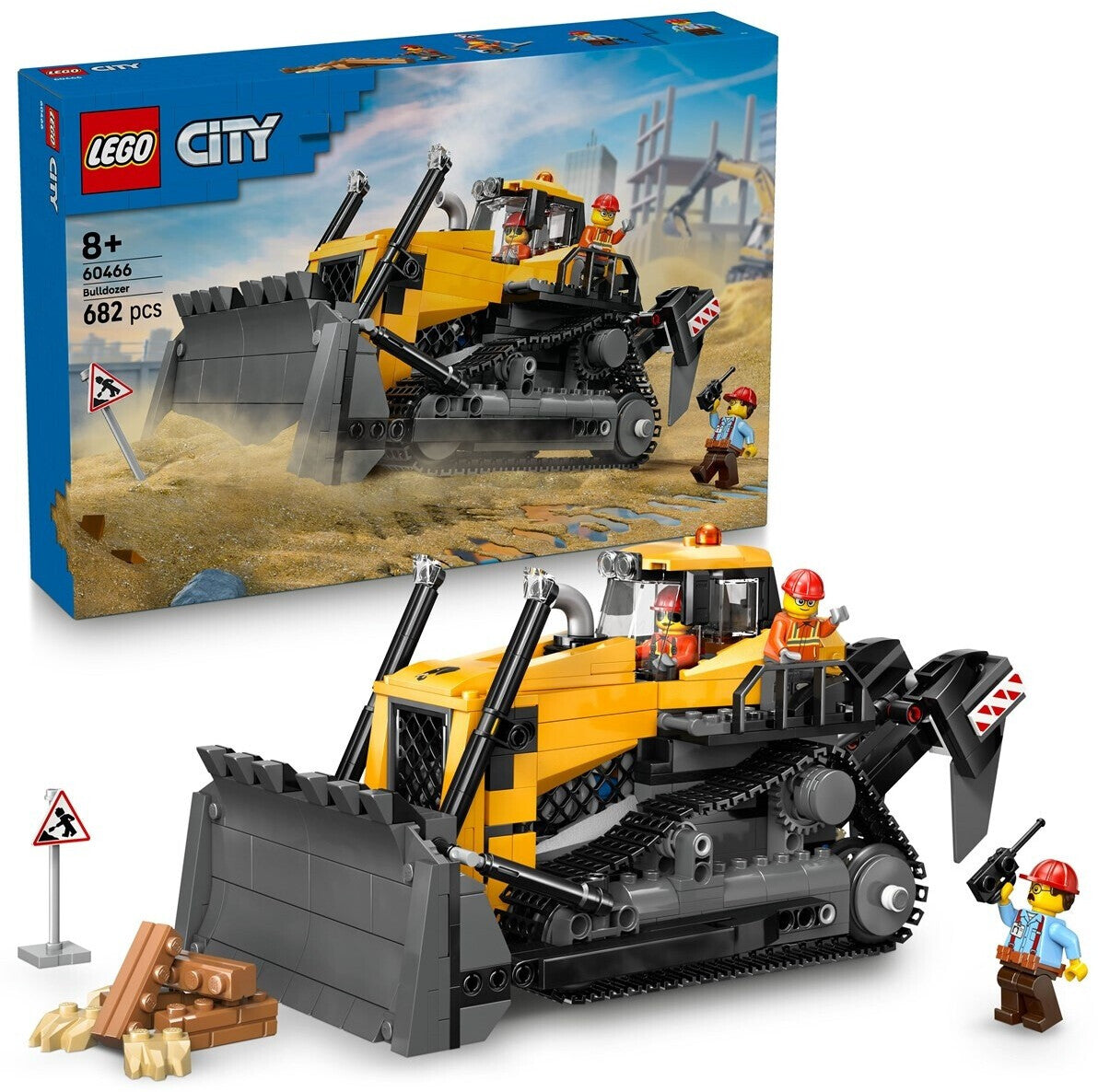 City Gelber Bulldozer