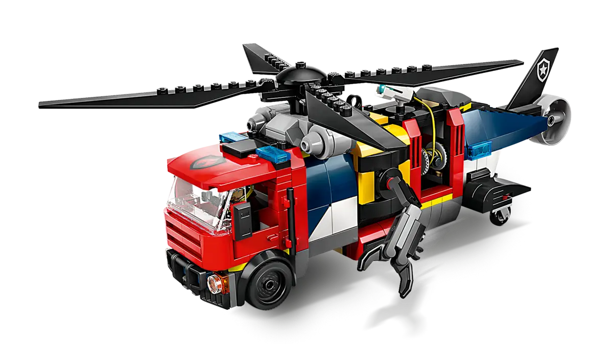 City Kombinationsset mit Hubschrauber