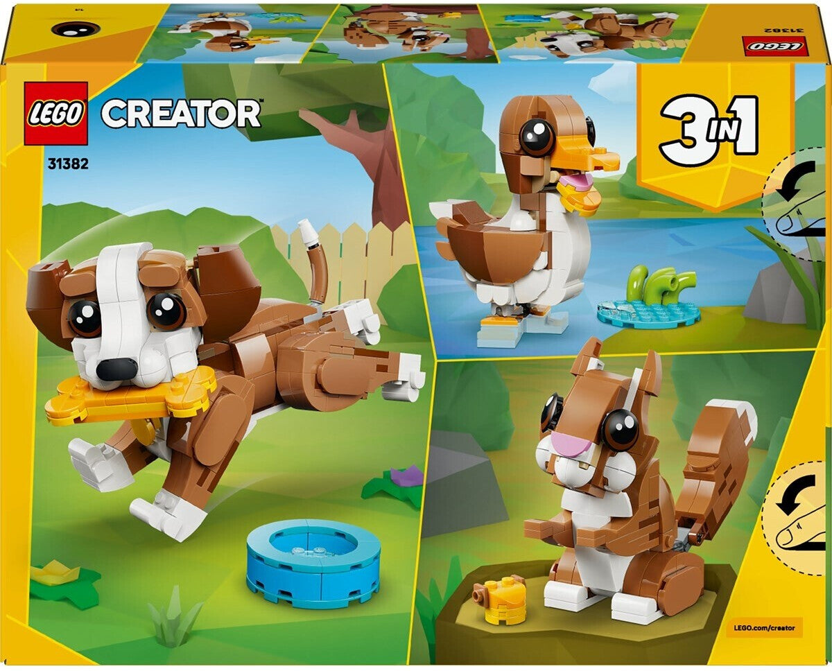 Creator Niedliche Tiere: Verspielter Welpe