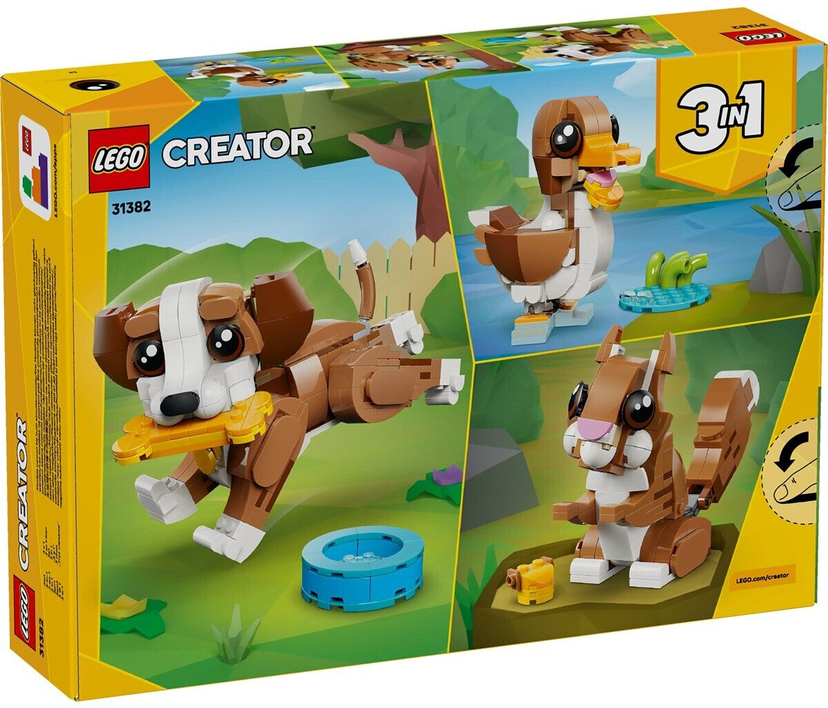 Creator Niedliche Tiere: Verspielter Welpe