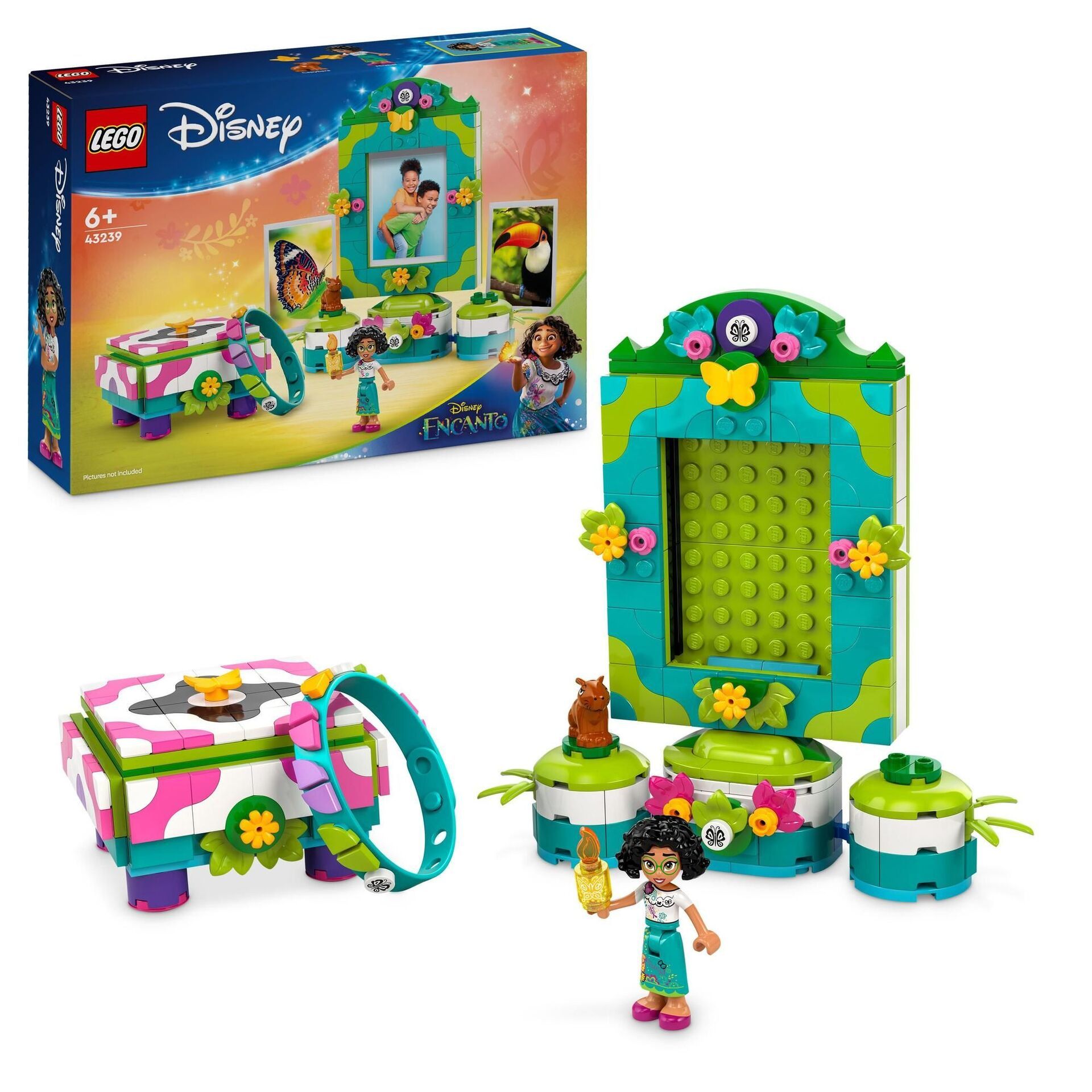 Lego Disney Classic Mirables Fotorahmen und Schmuckkassette