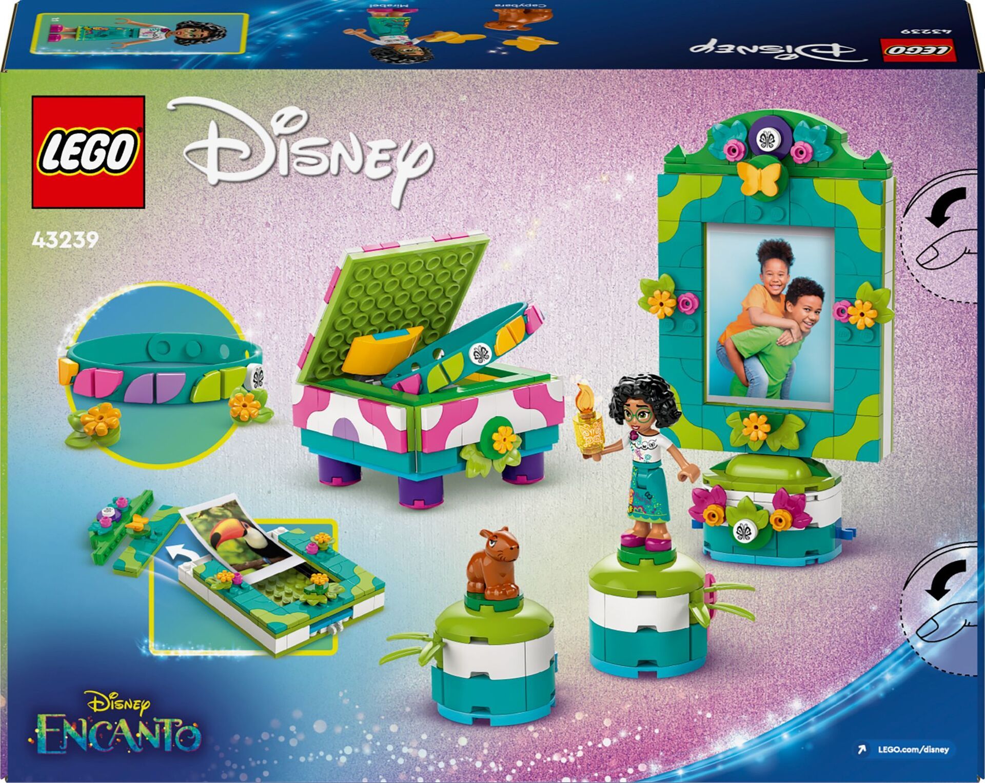 Lego Disney Classic Mirables Fotorahmen und Schmuckkassette