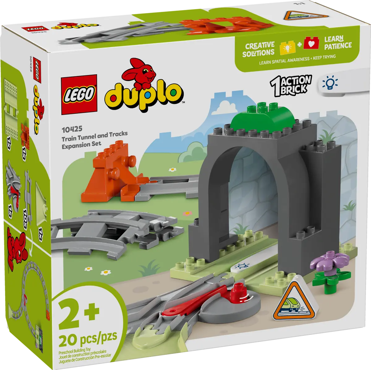 Duplo Eisenbahntunnel und Schienen-Erw.