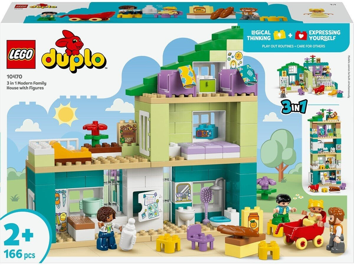 Duplo Modernes Familienhaus mit Figuren