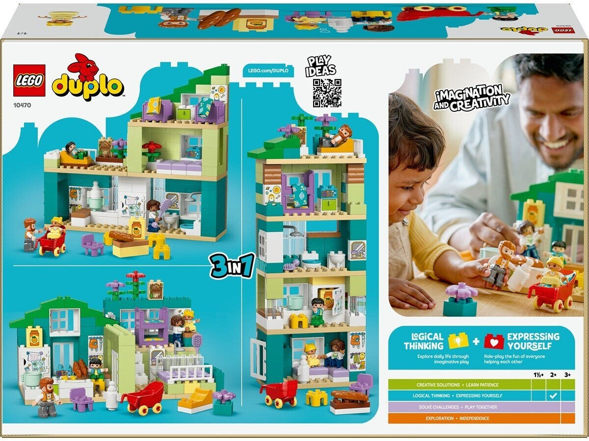 Duplo Modernes Familienhaus mit Figuren