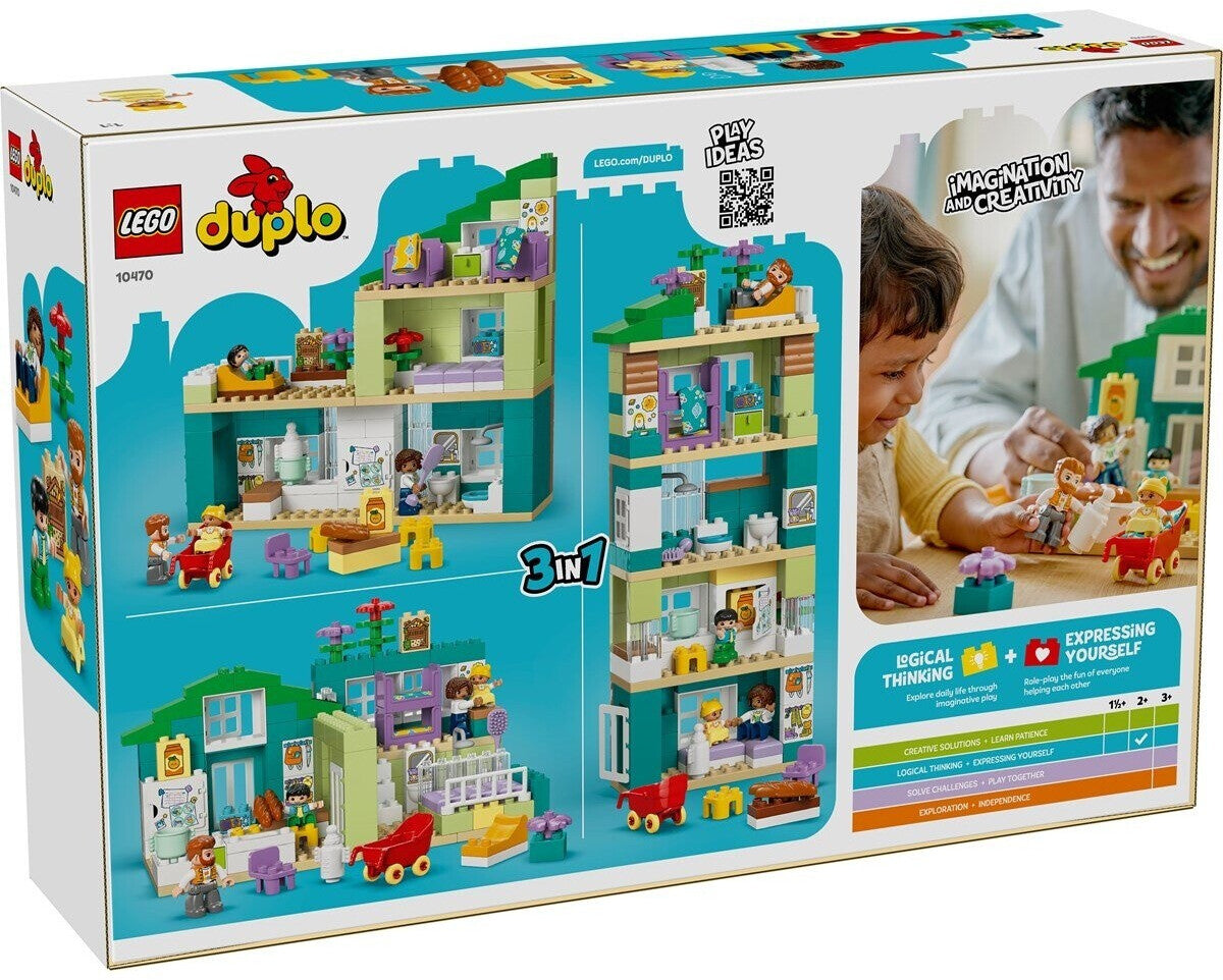 Duplo Modernes Familienhaus mit Figuren