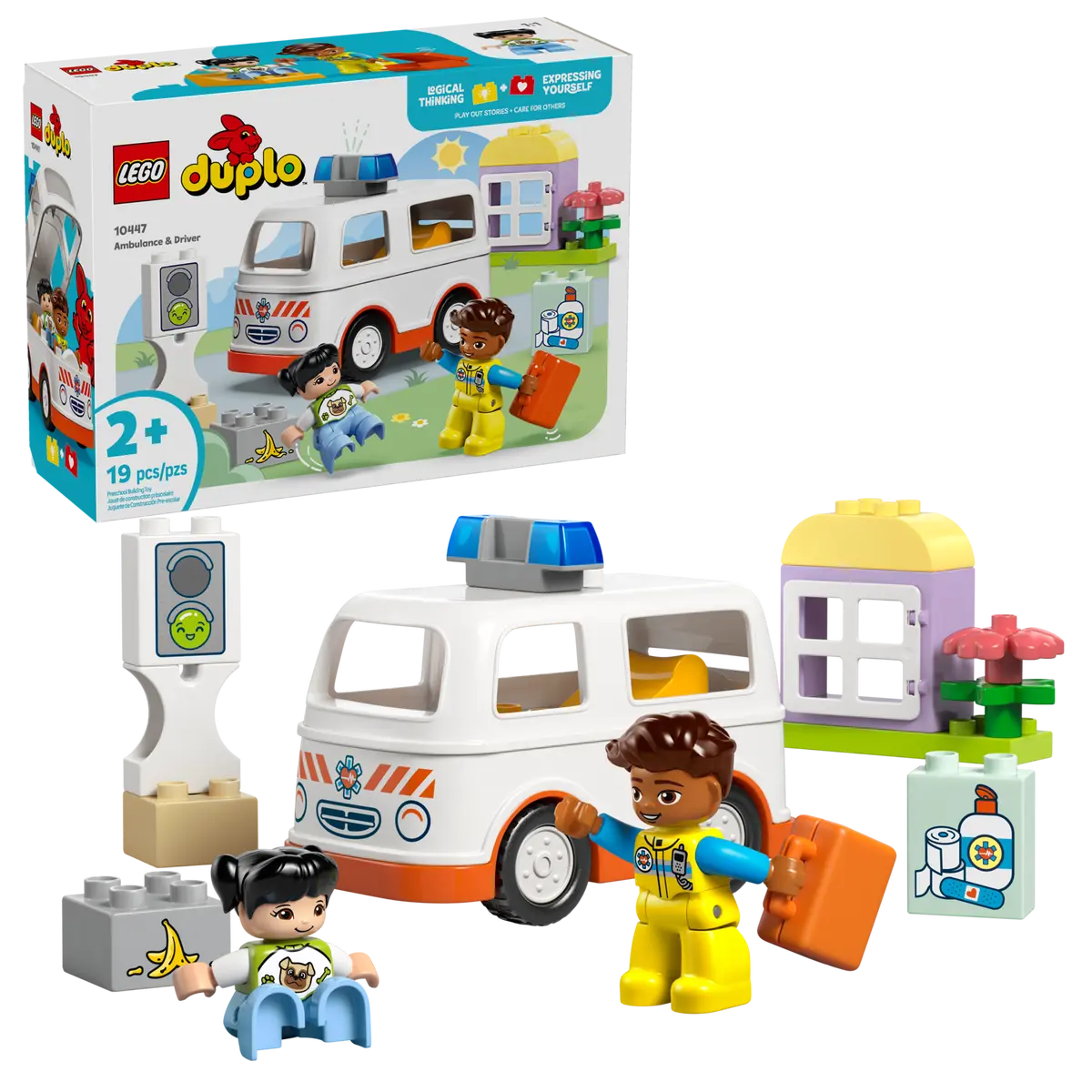 Duplo Rettungswagen mit Fahrer