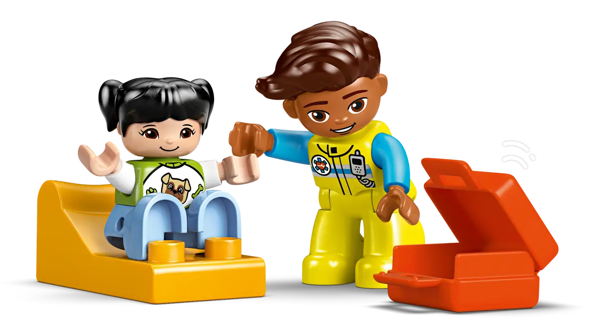 Duplo Rettungswagen mit Fahrer