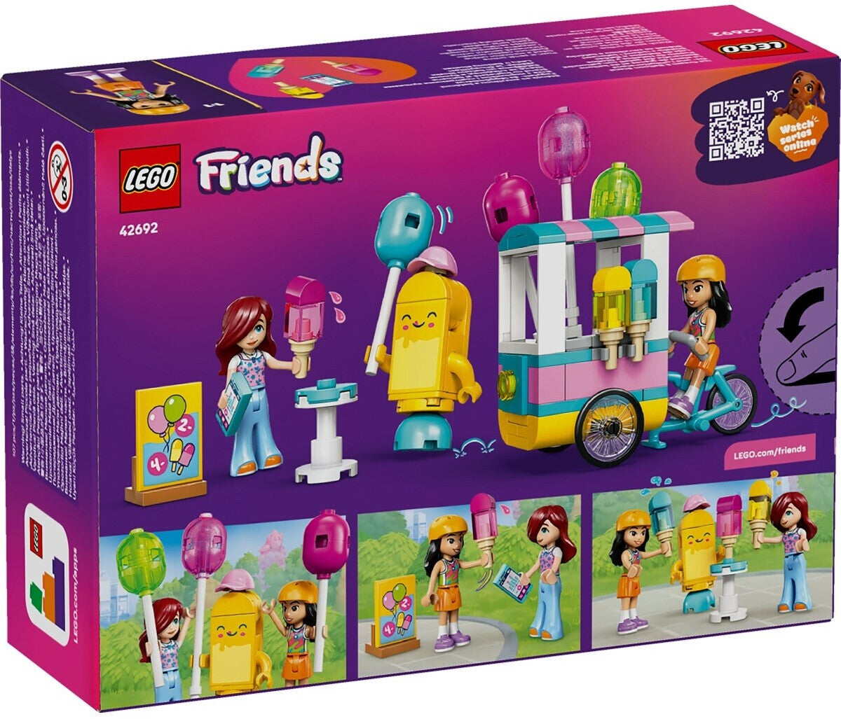 Friends Eis- und Luftballonstand