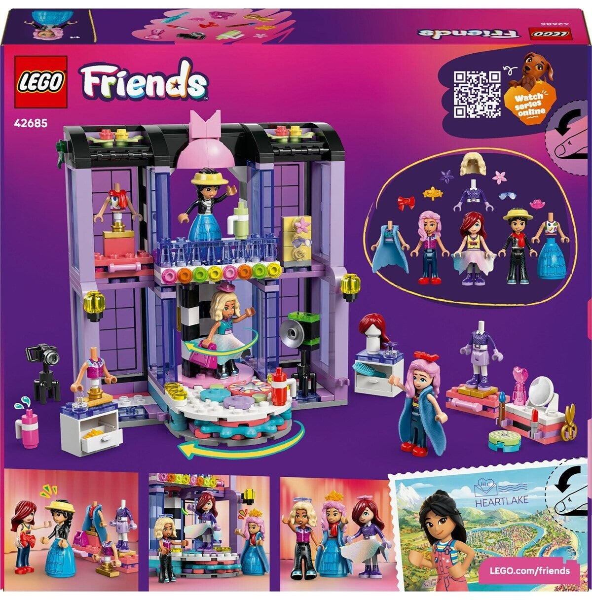 Friends Modenschau in der Heartlake City