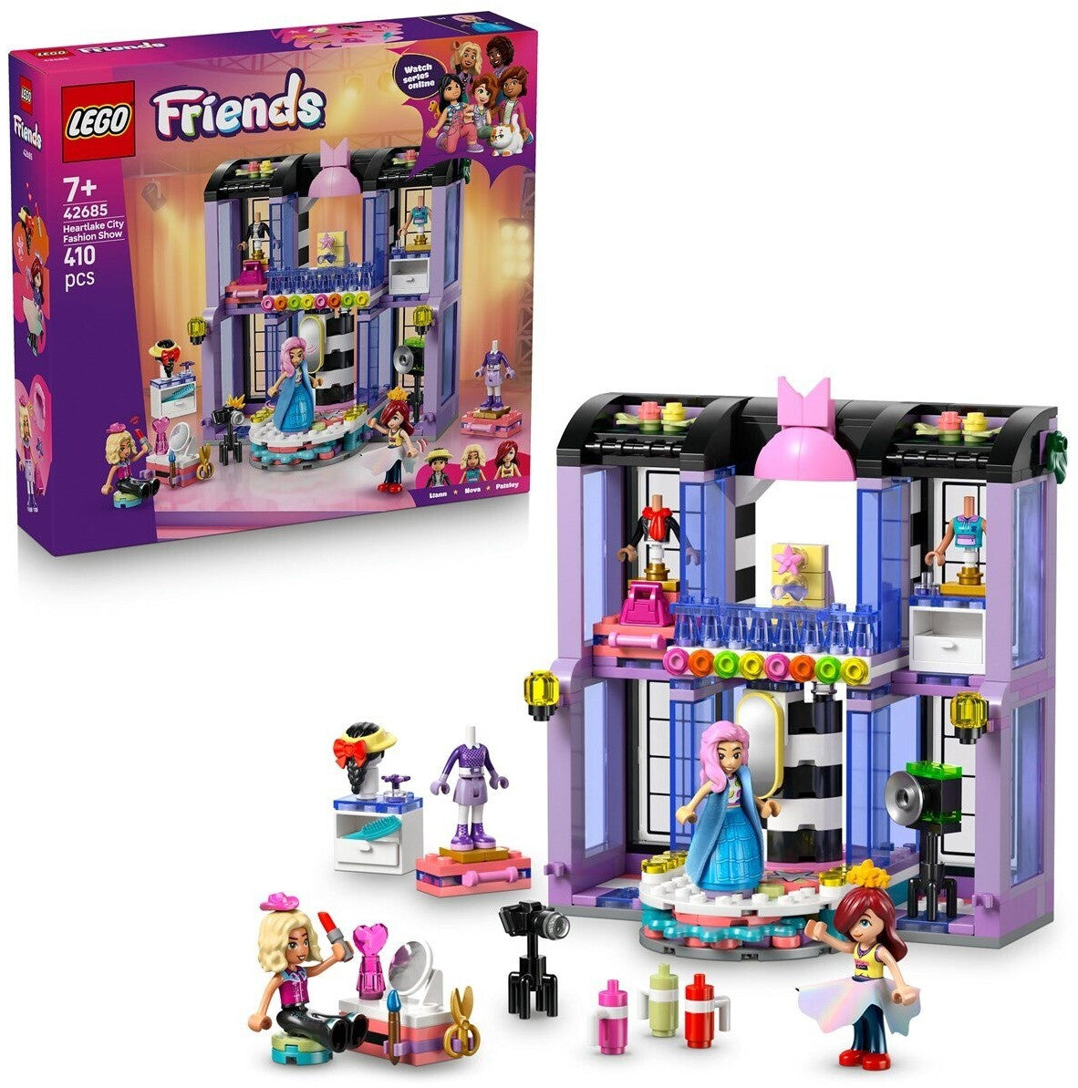 Friends Modenschau in der Heartlake City