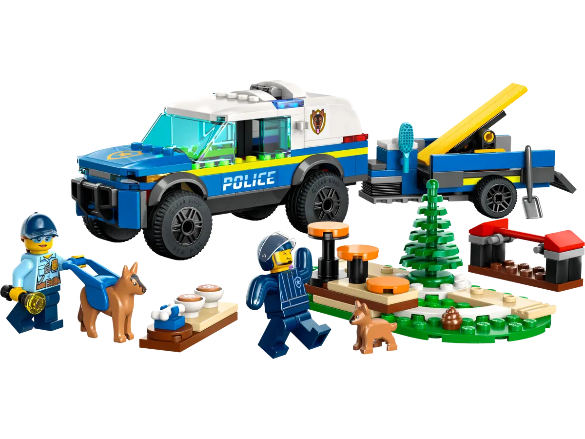 City Mobiles Polizeihunde-Training