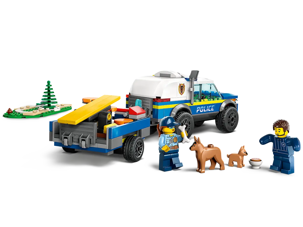 City Mobiles Polizeihunde-Training