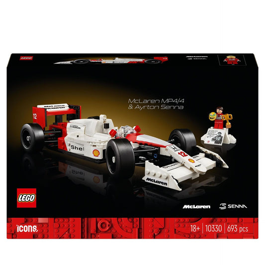 Lego Icons McLaren MP4 14 & Ayrton Senna
