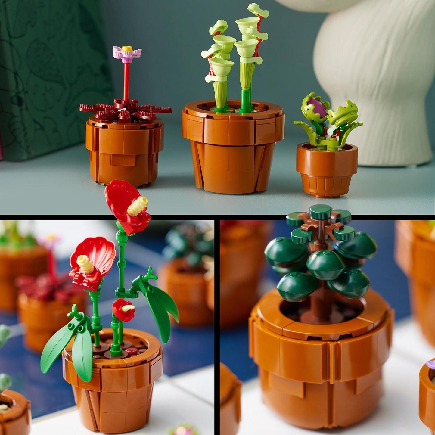 Lego Icons Mini Pflanzen