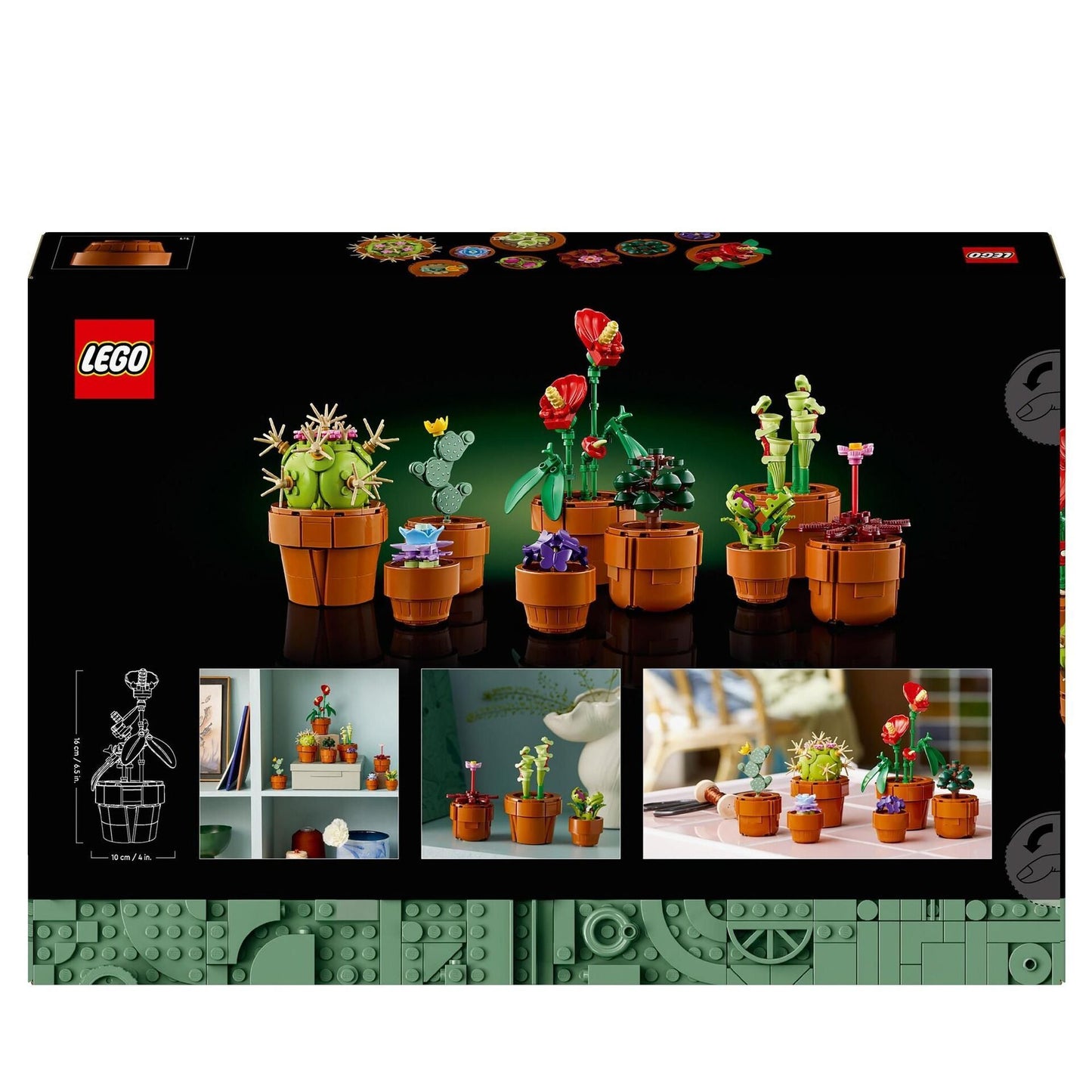 Lego Icons Mini Pflanzen