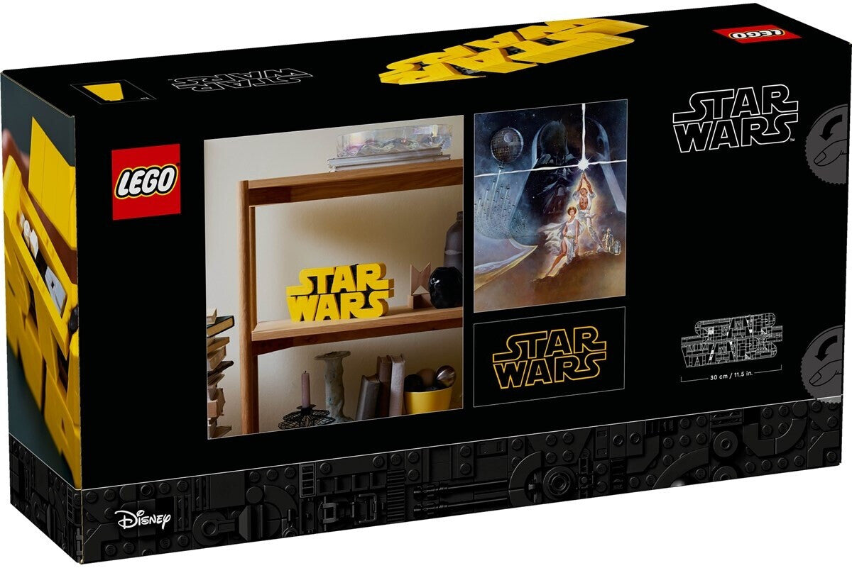 LGO SW Star Wars Logo aus LEGO Steinen
