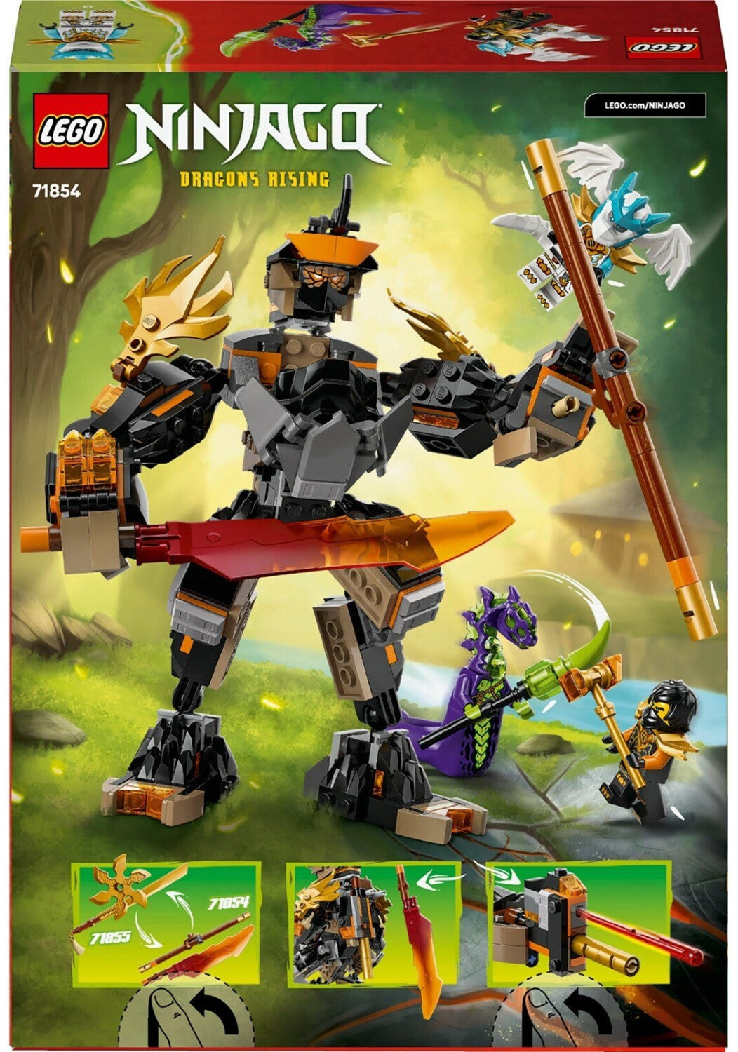 NIN Coles Action-Mech und Drachen-Zane