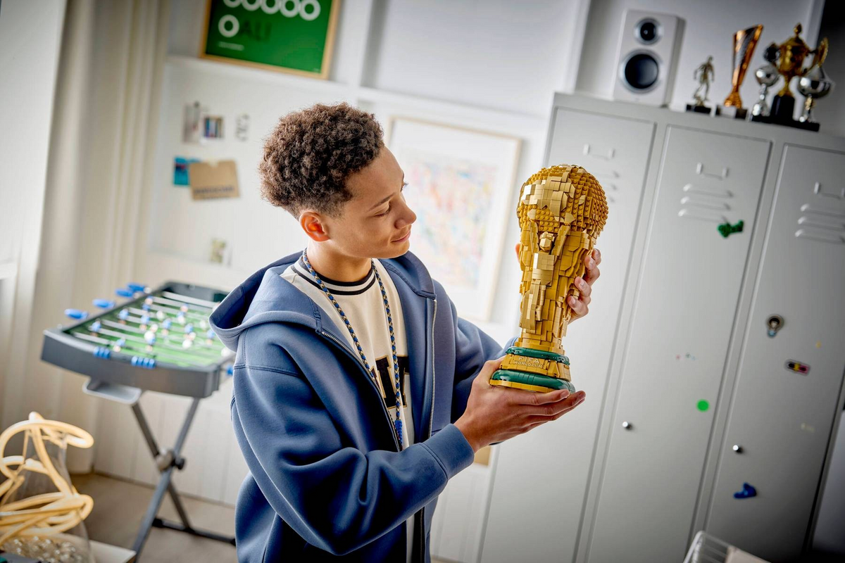 Lego off. Pokal der FIFA Fußball-WM