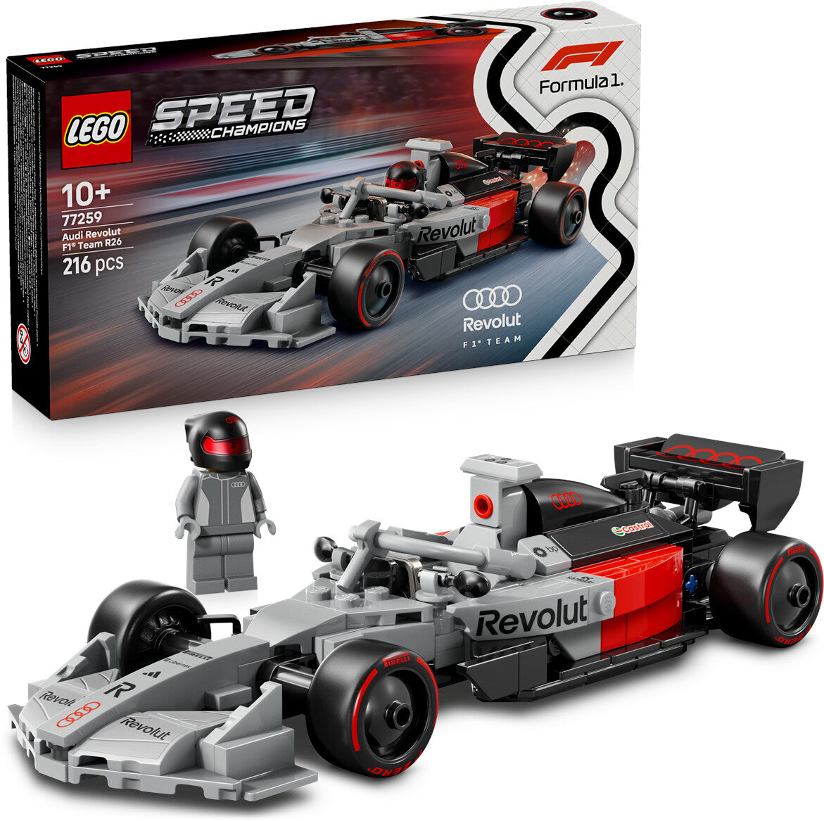 Speed Audi Revolut F1 Team R26 Rennwagen