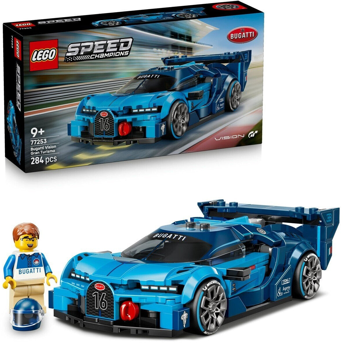 Speed Bugatti Vision GT Hypersportwagen