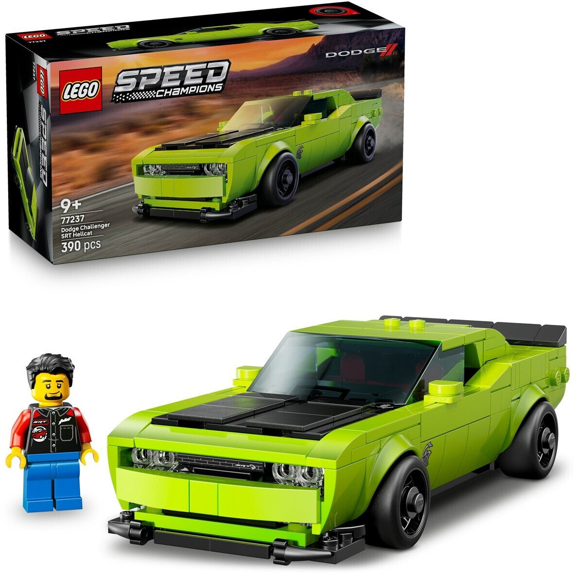 Speed Dodge Challenger SRT Hellcat Sport