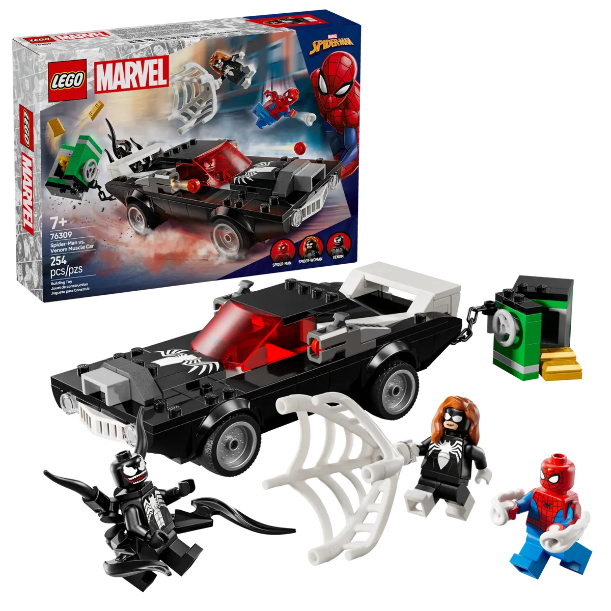 Lego Spider-Man vs. Venom Muscle-Car