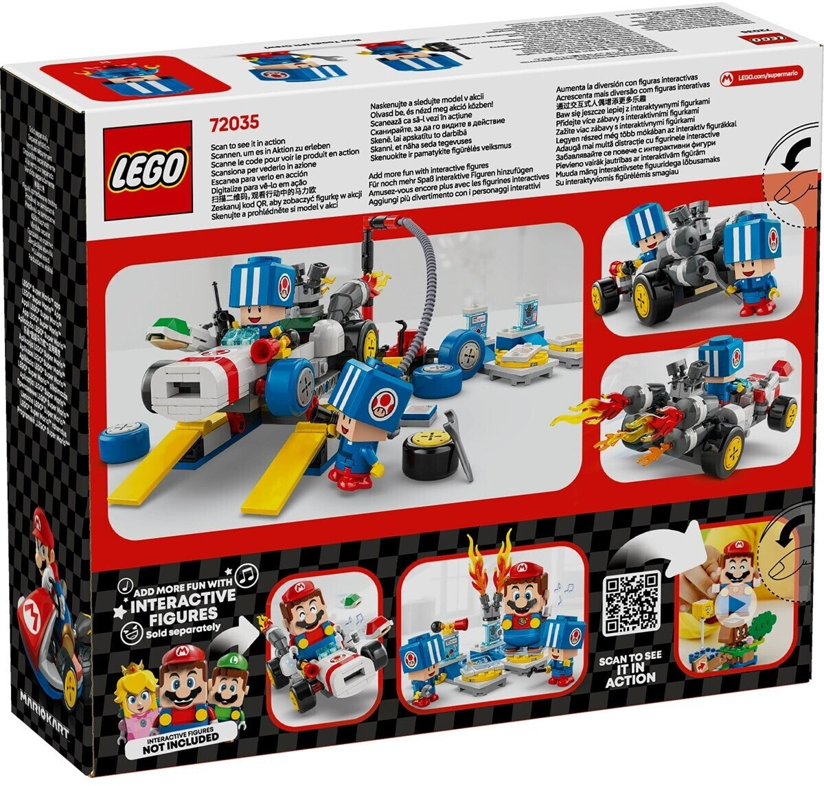 Lego Super Mario Toads Werkstatt