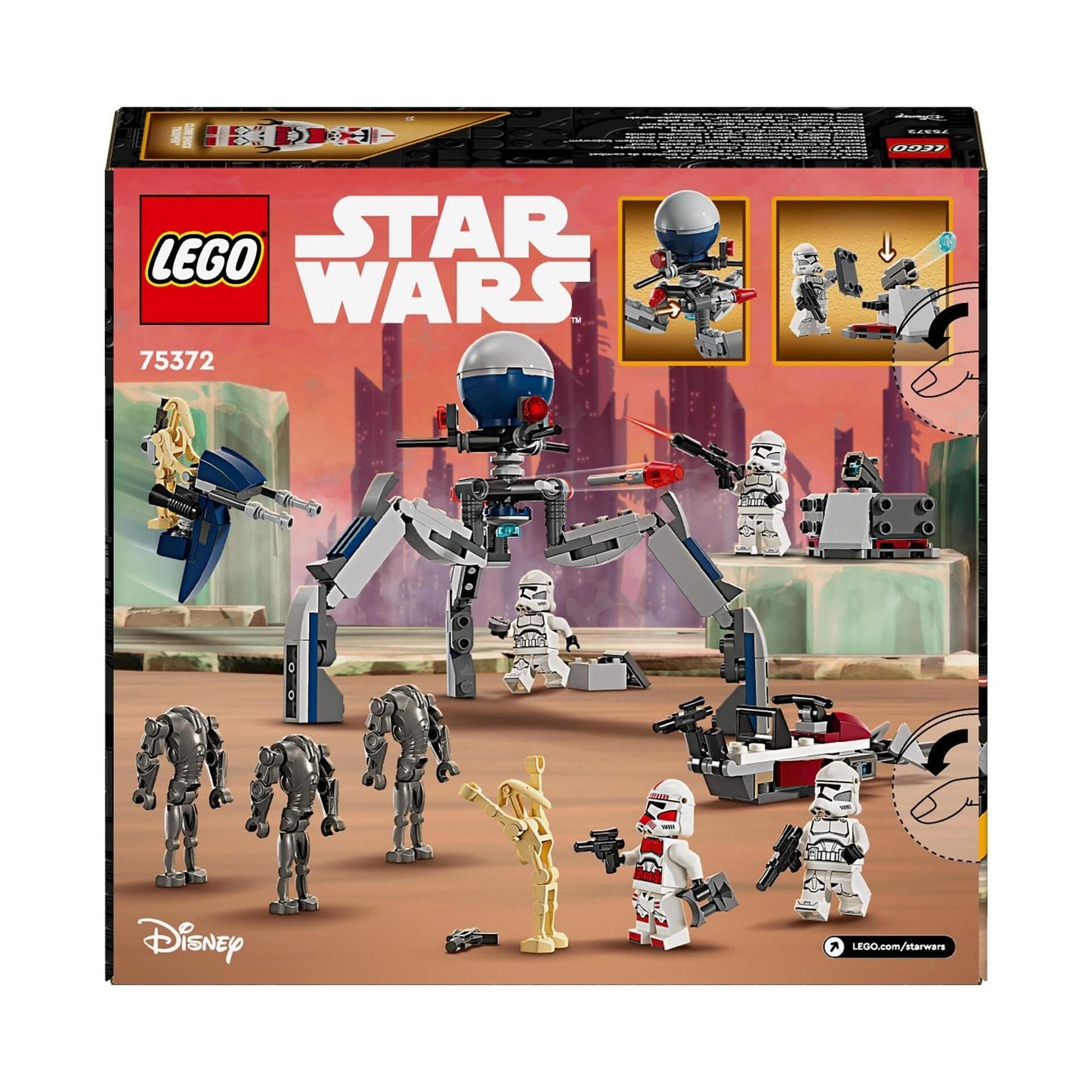 SW Clone Trooper & Battle Droid